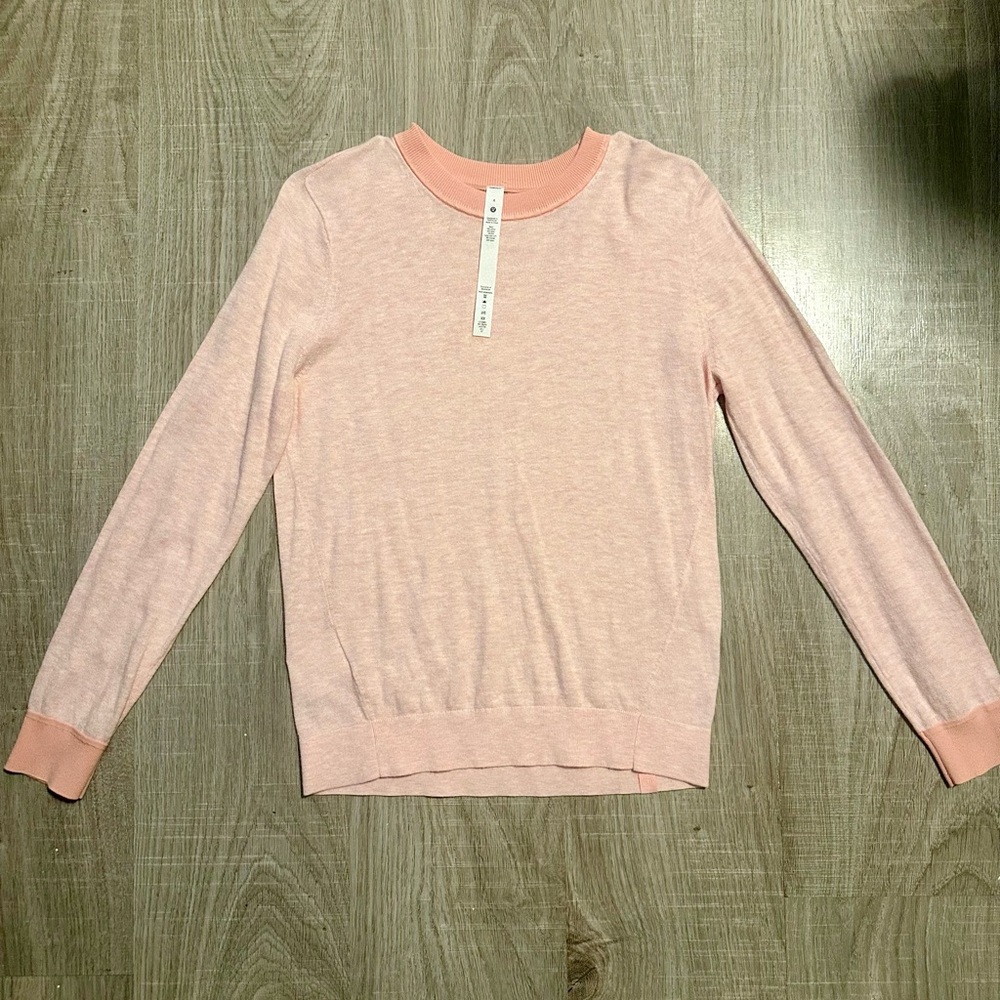 Lululemon Peach Crewneck Sweater